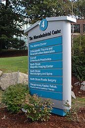 Musculoskeletal Center sign